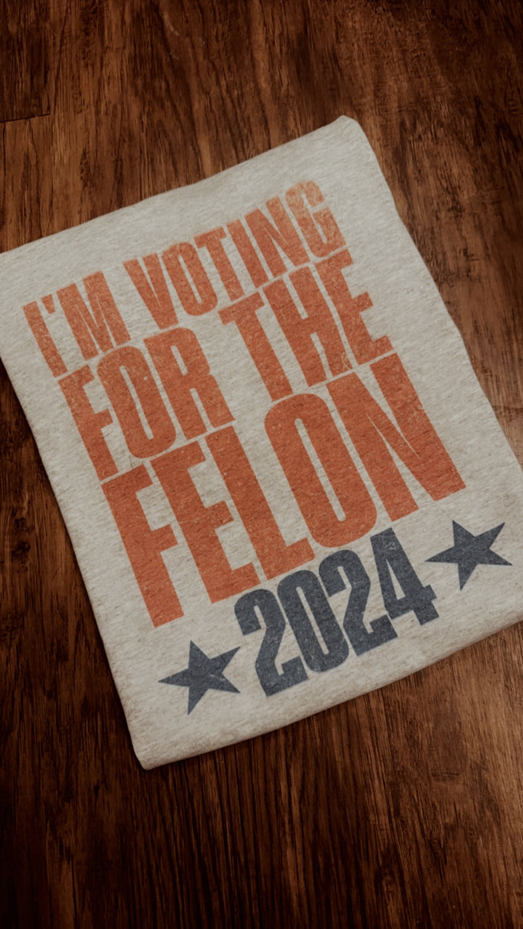 Voting for the Felon ❤️