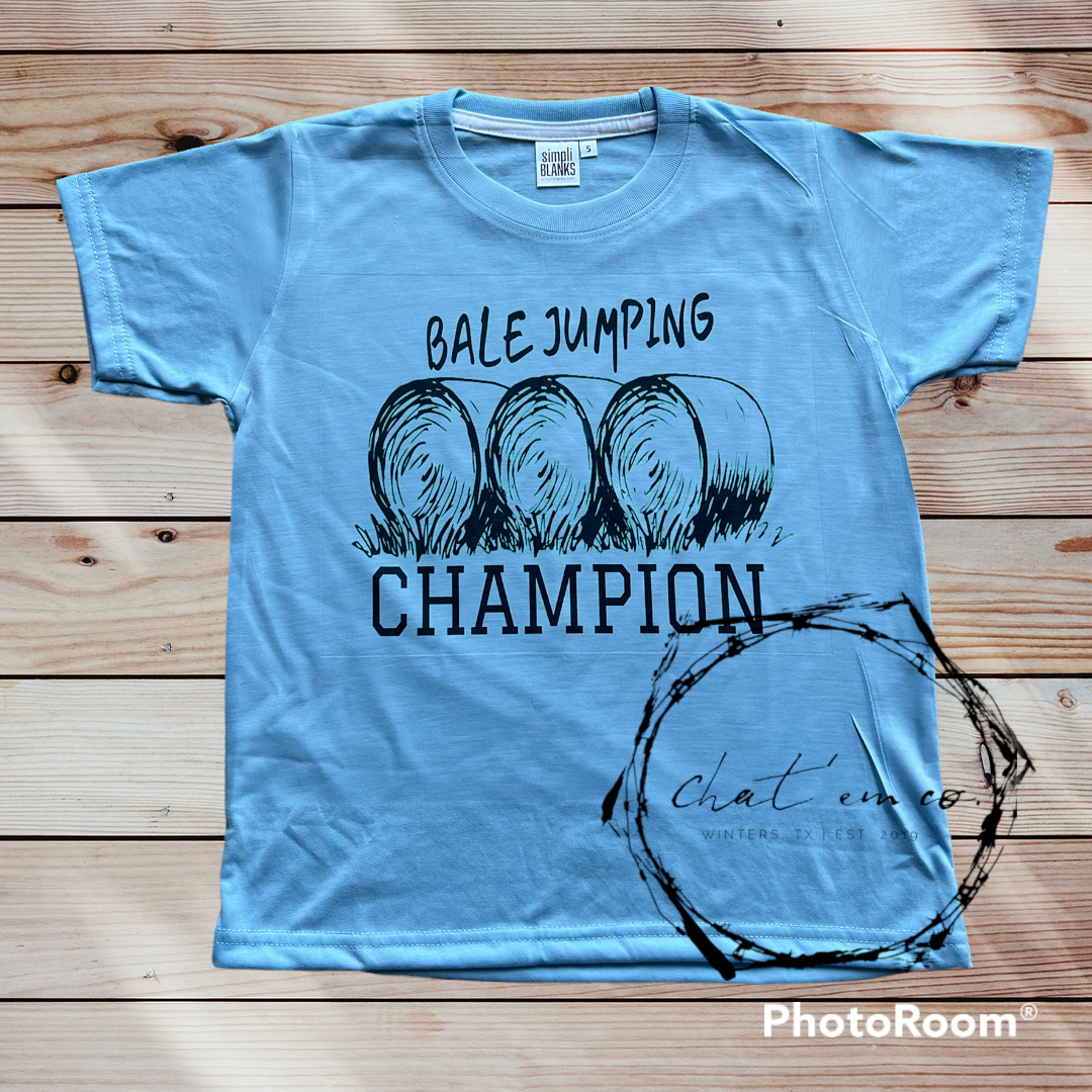 Bale Jumping Champion