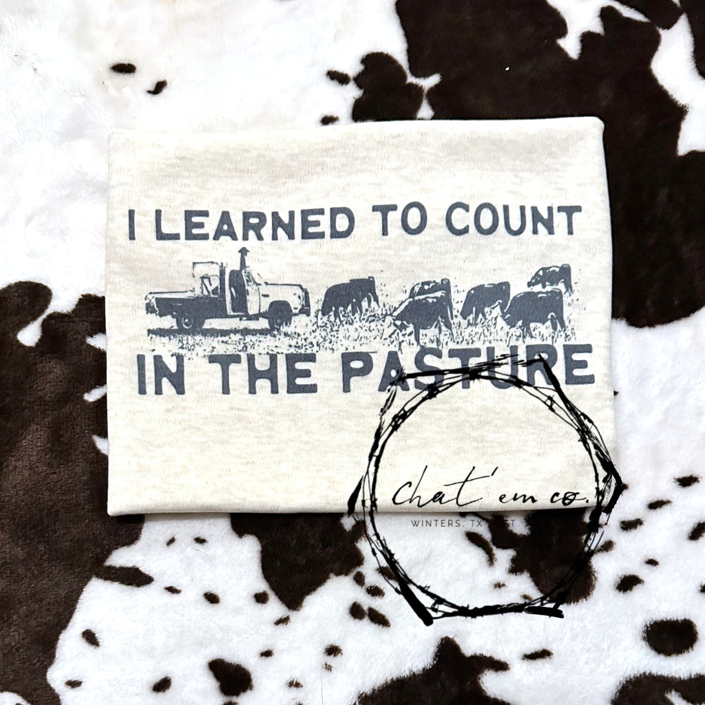 Learned to count in the Pasture 🐄