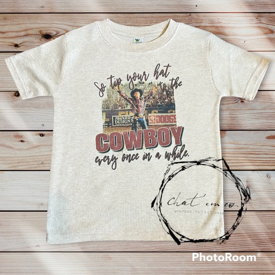 Tip your hat to the cowboy 🤠