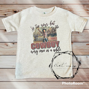Tip your hat to the cowboy 🤠